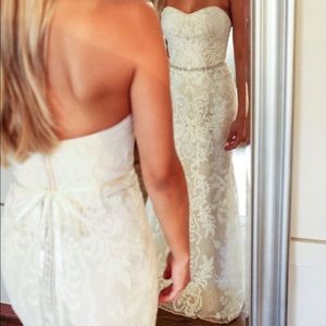 Wedding Gown - Oleg Cassini - size 0